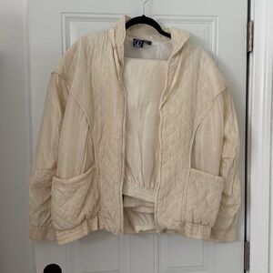 vintage silk tracksuit